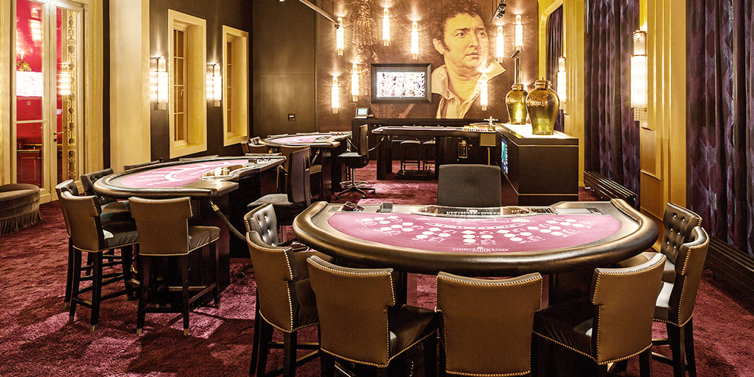 Spieltische im Casino Baden-Baden