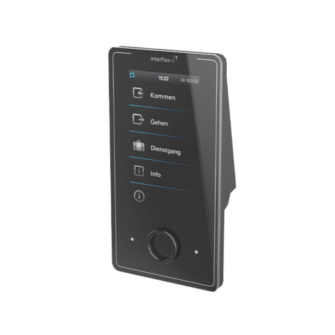 Halb-Seitenansicht Terminal für Zeiterfassung IF-5725