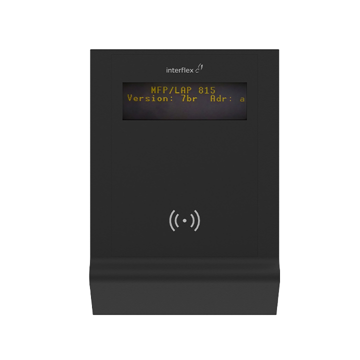 Frontansicht Terminal für Zutrittskontrolle IF-812