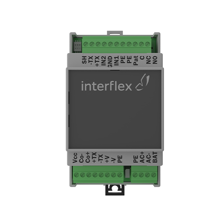 Frontansicht des I/O-Controller-Board