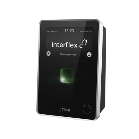 Halb-Seitenansicht Fingerabdruck­scanner TBS 3D AIR