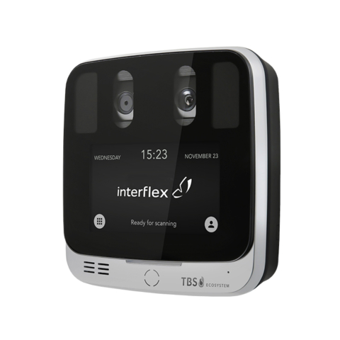 Halb-Seitenansicht Iris-Scanner TBS 3D LIGHT