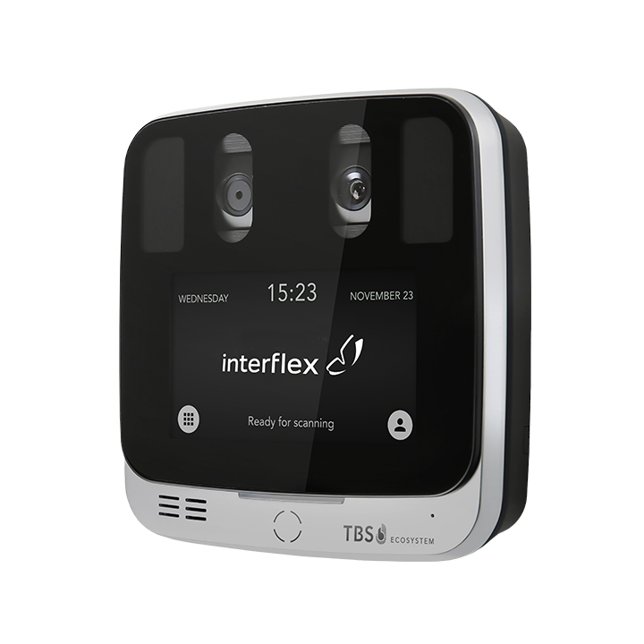 Halb-Seitenansicht Iris-Scanner TBS 3D LIGHT
